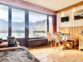 Appartement ski-in/ski-out - 4 pers, balcon au sud - FR-1-411-400